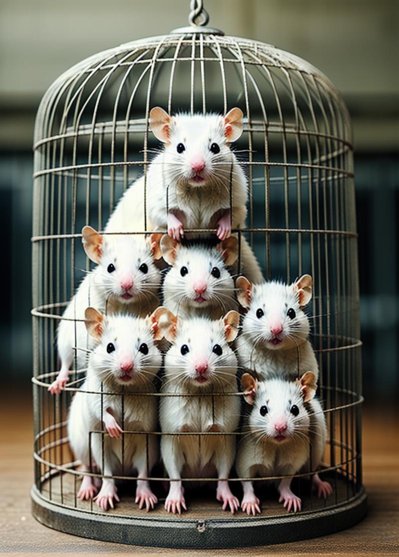 00069-1971197045-cage，animal, realistic, no humans, blurry, blurry background, whiskers, mouse.png